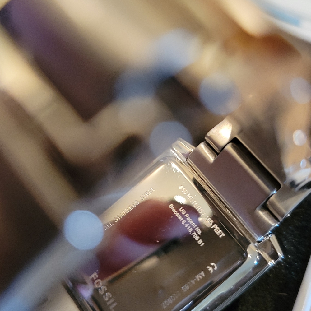 Fossil Silver Watch with Crystal Accents - Picture 4 of 10